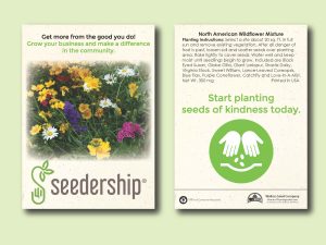 #W3019-1 Imprinted 11 Variety Wildflower Mix Standard Size Seed Packets